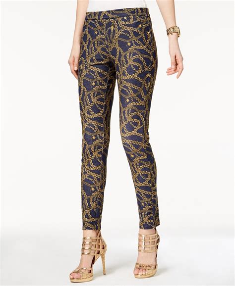 michael michael kors petite printed leggings turquoise|Michael Michael Kors Petite Printed Leggings .